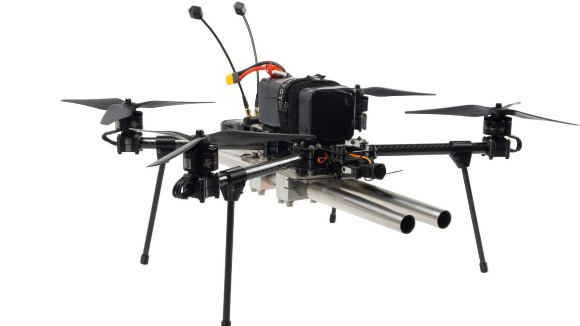 Український виробник коптерів VARTA представив антидроновий пристрій VARTA DroneHunter