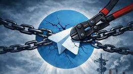 У рф відсьогодні не працює Telegram: масові збої по всій країні, росіяни шукають VPN рекордними темпами