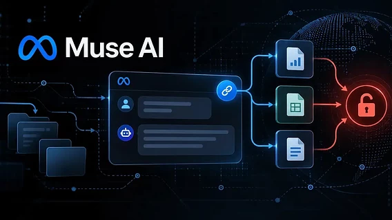 Meta disables chat sharing in Muse AI due to leak of confidential documents