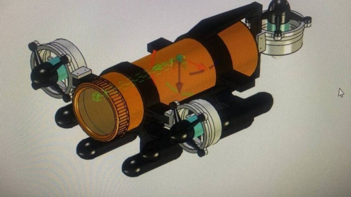 Нежинские лицеисты создали подводный дрон для исследования реки Остер