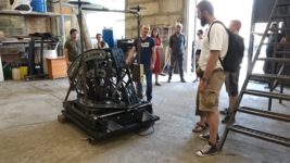 Разработчики народной ракеты «Трембита» показали самонаводящуюся установку для 120-мм минометов «Чумак»