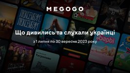 Рейтинг MEGOGO: что смотрели и слушали украинцы в 3-м квартале 2023 года