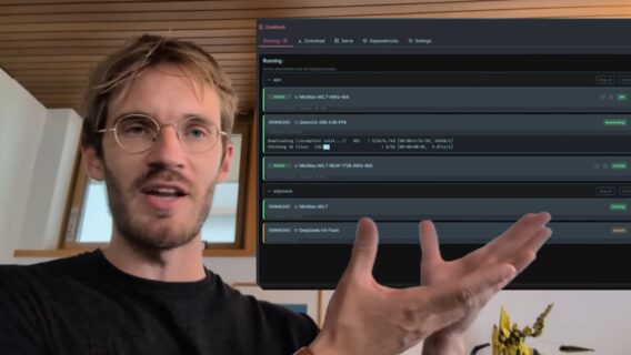 Блогер PewDiePie представив локальну ШІ-платформу Odysseus із відкритим кодом