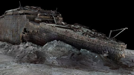 700 000 фото и 200 часов съемок. Ученые представили первую детальную 3D-реконструкцию «Титаника»