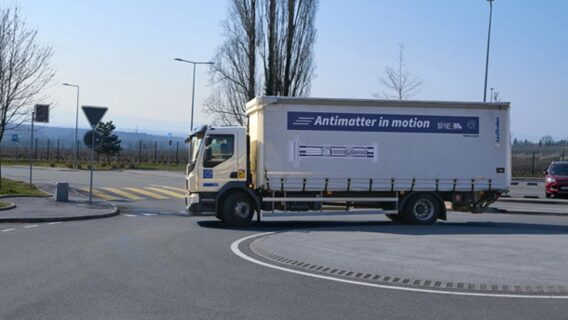 CERN scientists managed to transport antimatter by truck for the first time in history