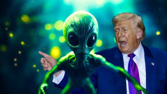 Білий дім зареєстрував домен aliens.gov після заяв Трампа про розкриття НЛО-файлів