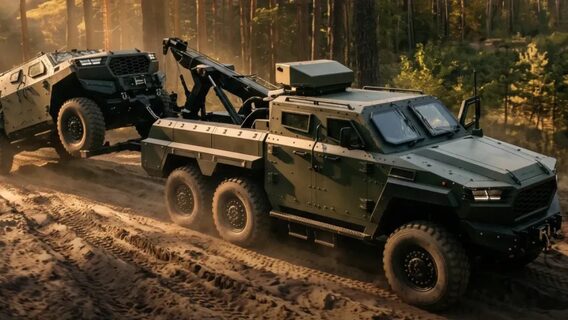 Сили оборони отримають новий броньований евакуаційний тягач INGUAR-4 вітчизняного виробництва
