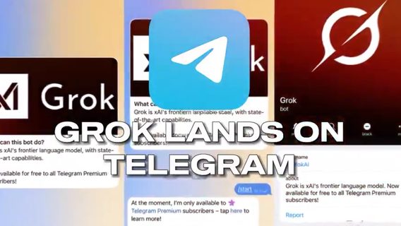 Ілон Маск підтвердив, що Grok AI став доступним у Telegram