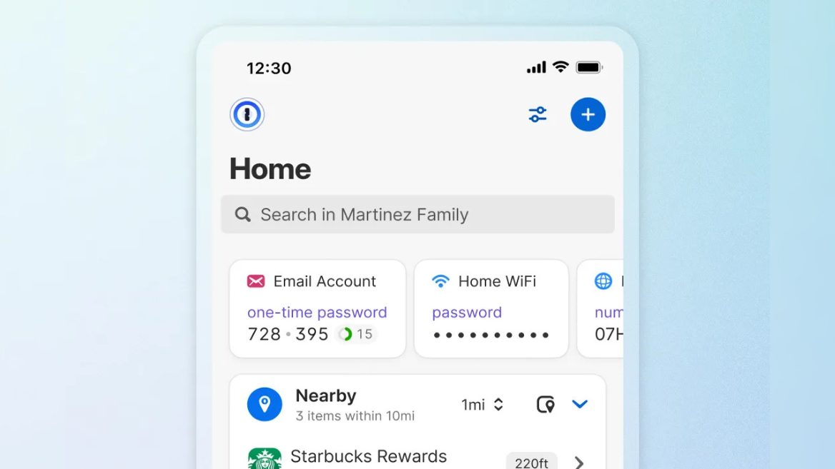 1Password has added a new feature that will make it easier to find your login password or access key