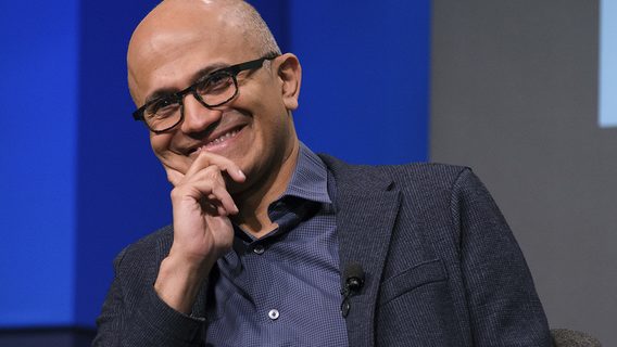 «У нас есть паровая машина для ума». CEO Microsoft продолжил фразу Стива Джобса «компьютеры — это велосипеды для ума», характеризуя ИИ: видео