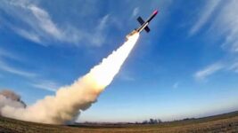 One of five Flamingo missiles destroyed a target on Russian territory
