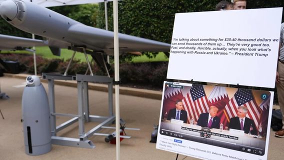 The Pentagon has developed an analogue of the Iranian attack drone "Shahed"