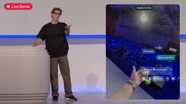 Meta introduced new smart glasses with a display and controller on a bracelet