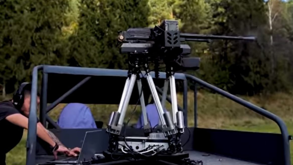 В Україні розробили турель «ТГП» що використовує ШІ для розпізнавання та знищення живої сили противника (відео)