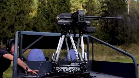 В Україні розробили турель «ТГП», що використовує ШІ для розпізнавання та знищення живої сили противника (відео)