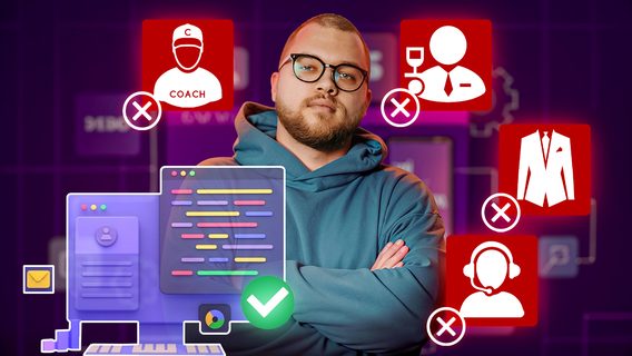 «Дивлячись на зосереджених гостей із ноутбуками, замислювався, а що, якби на їхньому місці був я». Колишній бариста увійшов в IT під час війни. Ось, як у нього це вийшло