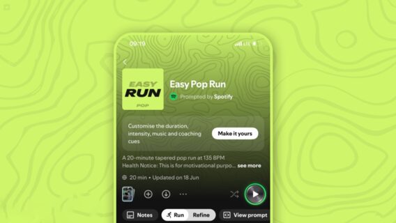 Spotify запустив новий режим для бігу, який підбирає музику під ритм за допомогою ШІ