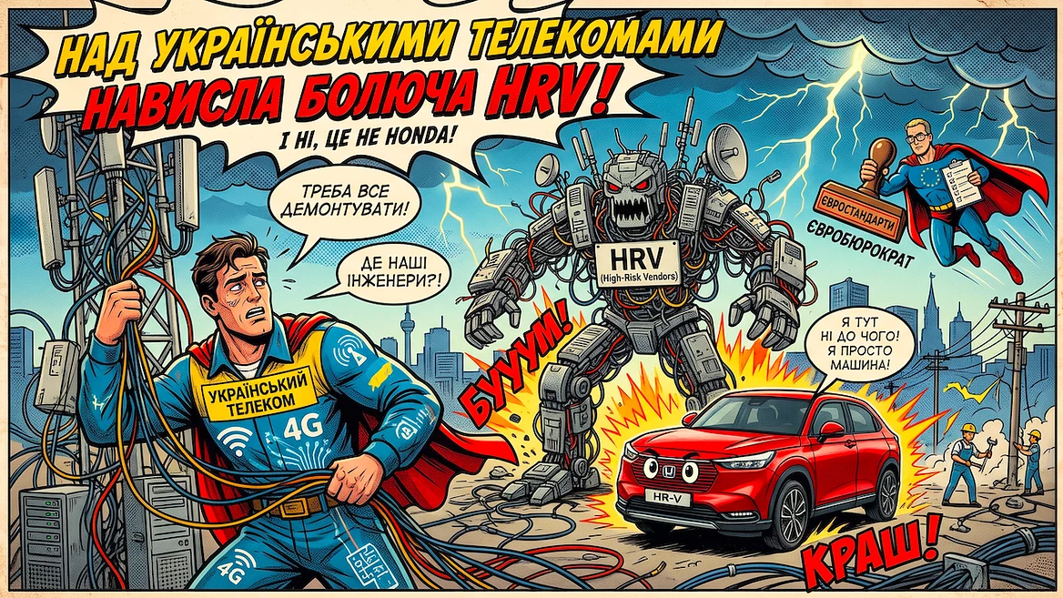 Над українськими телекомами нависла болюча HRV. І ні це не Honda