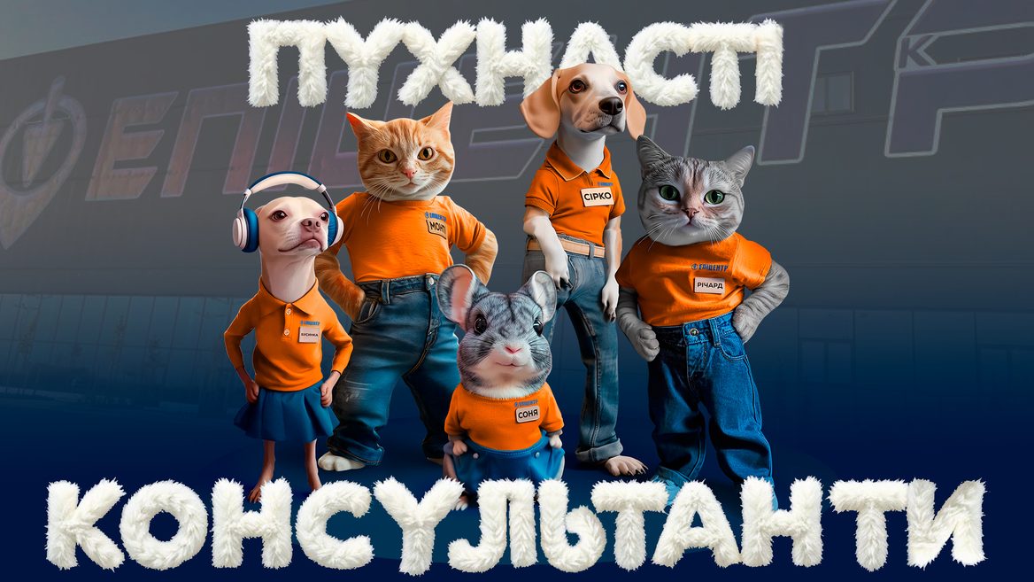 Епіцентр запустив віртуальний сервіс із «пухнастими» консультантами