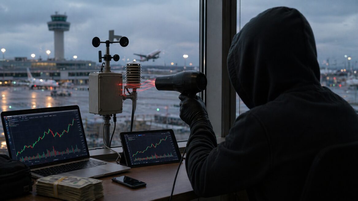 Зломисники, ймовірно, заробили десятки тисяч доларів на Polymarket за допомогою фена або запальнички