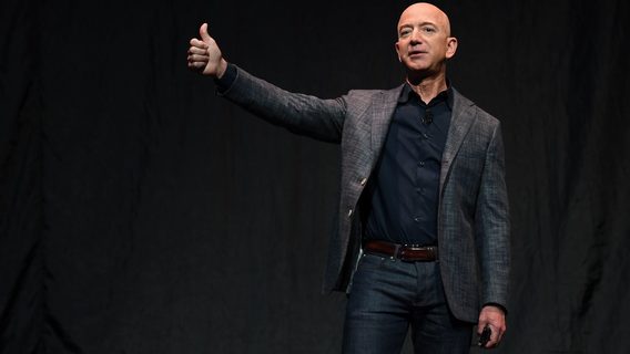 Amazon founder Jeff Bezos became the ultimate beneficiary of a company registered in Ukraine