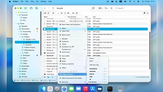 Ukrainian developer creates Folders — a file manager for macOS in the style of Windows Explorer