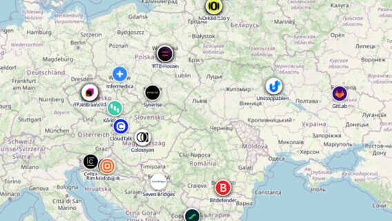 В Україні створили Underdogs Map — інтерактивну мапу успішних технологічних стартапів з Європи