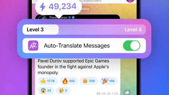 У Telegram з'явився автоматичний переклад для каналів і майданчик для продажу подарунків