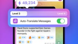 Telegram now has automatic translation for channels and a platform for selling gifts Telegram now has automatic translation for channels and a platform for selling gifts