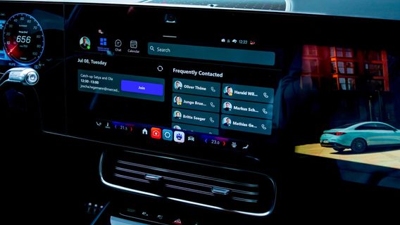 «Робоче місце на колесах» — Mercedes-Benz дозволить використовувати камеру у своїх авто для участі в онлайн-зустрічах у Microsoft Teams