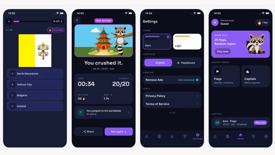 Українець створив застосунок GeoSpeedrun — як Duolingo, тільки для вивчення географії