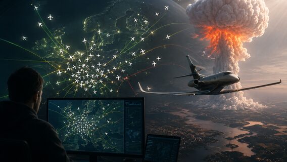 American developer created a tracker of billionaires' private jets to predict the apocalypse