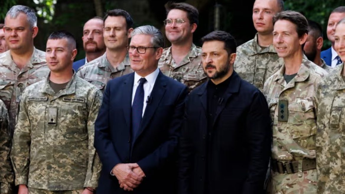 £70 million for 350 air defense missiles. Britain announced for the first time that it would use frozen Russian money to purchase weapons for Ukraine