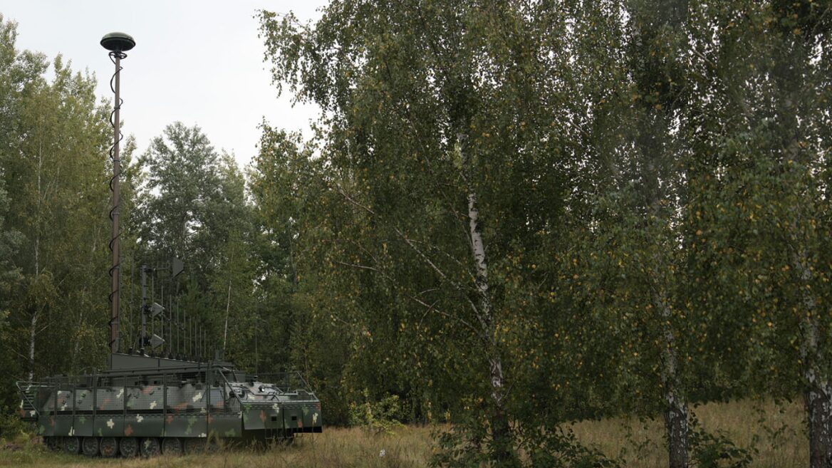 Для штурму та глушіння дронів: компанія «Інфозахист» розробила гусеничний комплекс РЕБ «Меркурій»