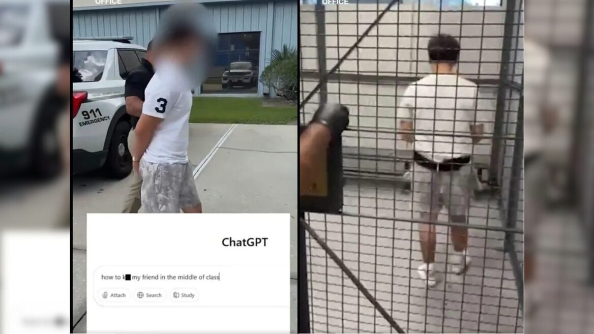 Поліція затримала 13-річного підлітка який запитав у ChatGPT як убити друга. Його «здав» правоохоронцям інший ШІ