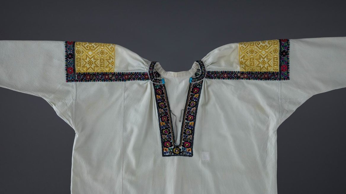 The Honchar Museum digitized 100 ancient embroidered shirts from different regions of Ukraine