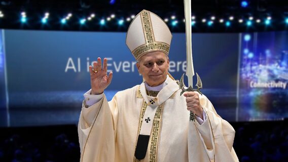 Pope urges priests to "resist the temptation" to preach using AI
