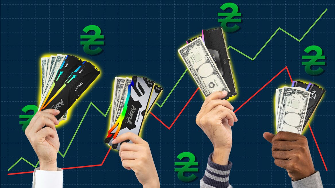 Ціни на оперативну пам'ять зростають швидше за золото і вже зрівнялися з PlayStation 5. Це лише початок: розповідаємо про нову кризу чипів і кого вона зачепить