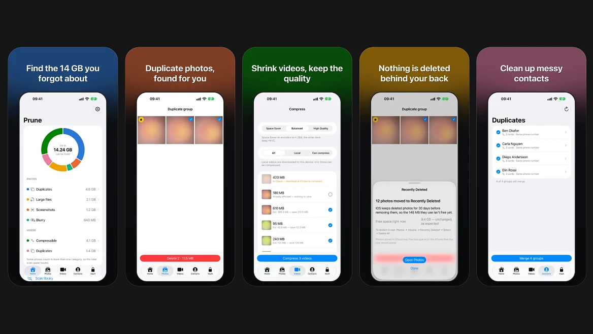 Український розробник створив застосунок Prune для очищення iPhone без передплат