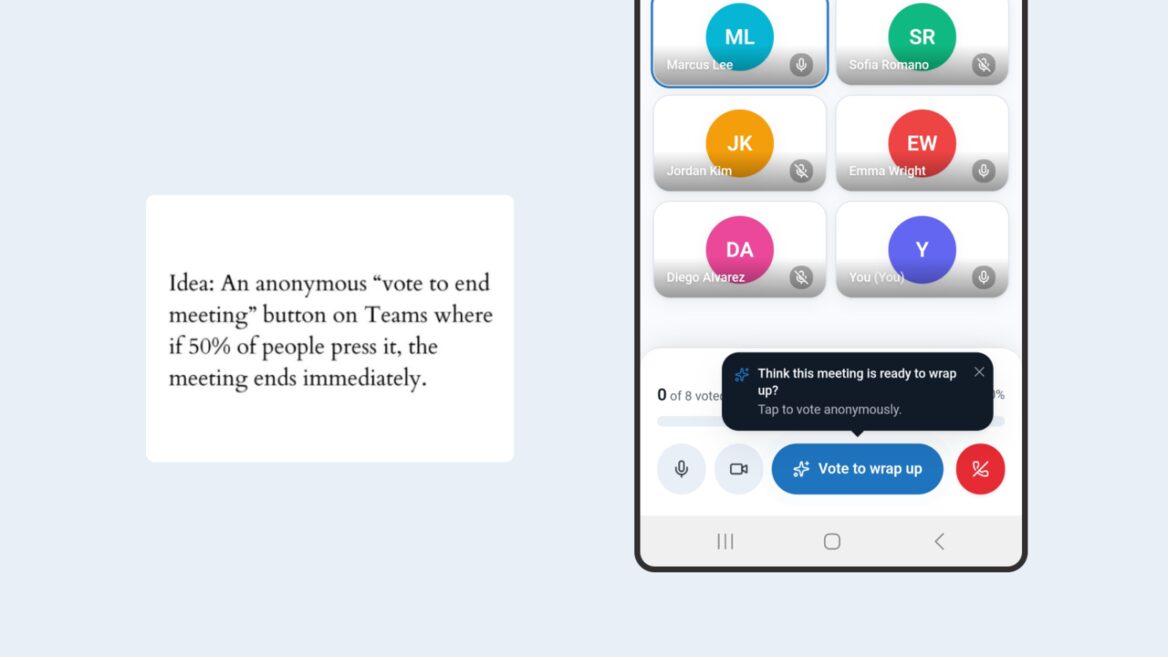 “So why are we slogging through a startup?” Two friends jokingly created a service that saves teams from endless meetings.  After the reaction on LinkedIn, they thought about a full-fledged product