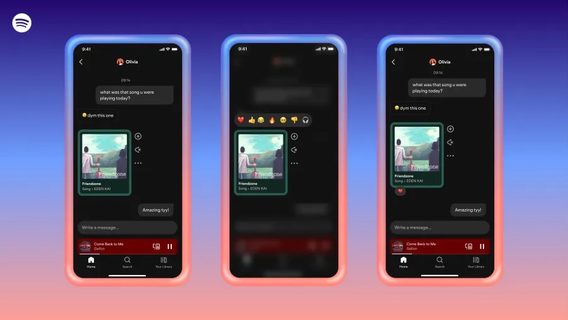 Spotify launches messaging feature and wants to become a social platform