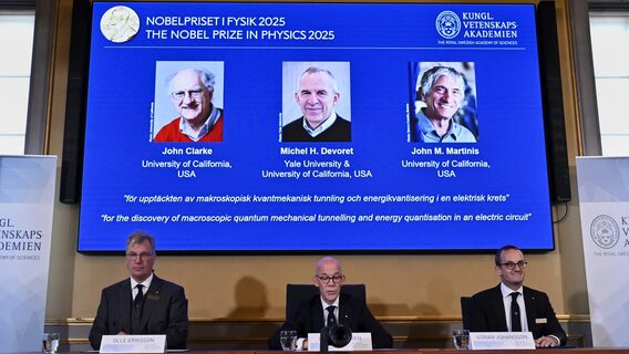 Three American scientists win Nobel Prize in Physics for breakthrough in quantum mechanics