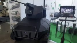 Українські винахідники представили прототип роботизованої гусеничної платформи Scorpion 2 зі штучним інтелектом