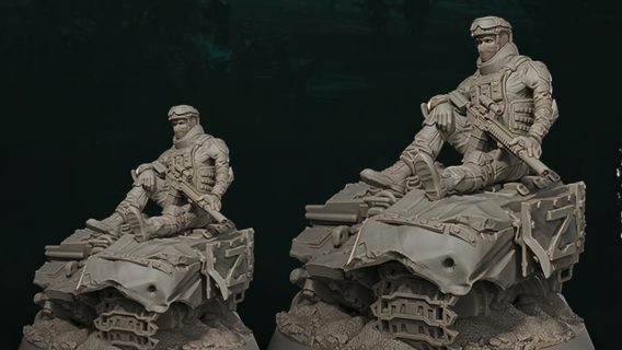 Українсько-американська команда SolGood Creations зібрала кошти на Kickstarter на Epic Conflict — набір фігурок та діорам про російське вторгнення в Україну