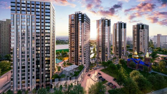 Інтергал-Буд почав продаж квартир у Polar Park — новому ЖК поруч із Пуща-Водицею. Ціни — від $1207/м²