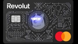 Revolut випустив першу фізичну криптокартку з підтримкою Dogecoin і LED-підсвіткою