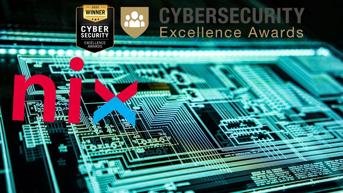 ІТ-команда NIX отримала премію Cybersecurity Excellence Award. Розповідаємо про успіхи інженерів