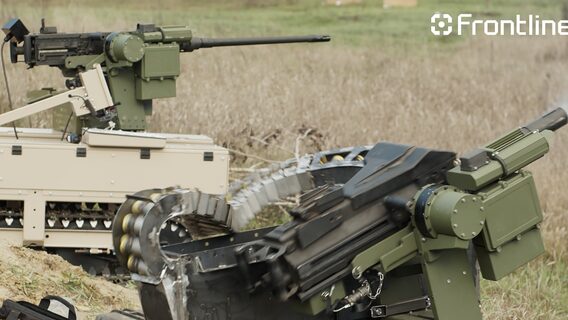 Frontline Robotics releases Storm 2.0 – a robotic turret with support for a 40mm grenade launcher and a Browning M2 machine gun