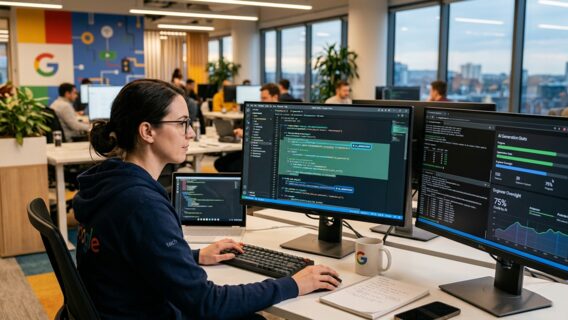 Штучний інтелект пише 75% нового коду для Google під наглядом інженерів