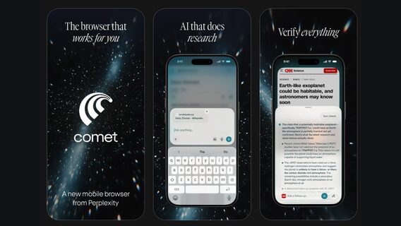 Perplexity's Comet AI Browser Now Available for iPhone